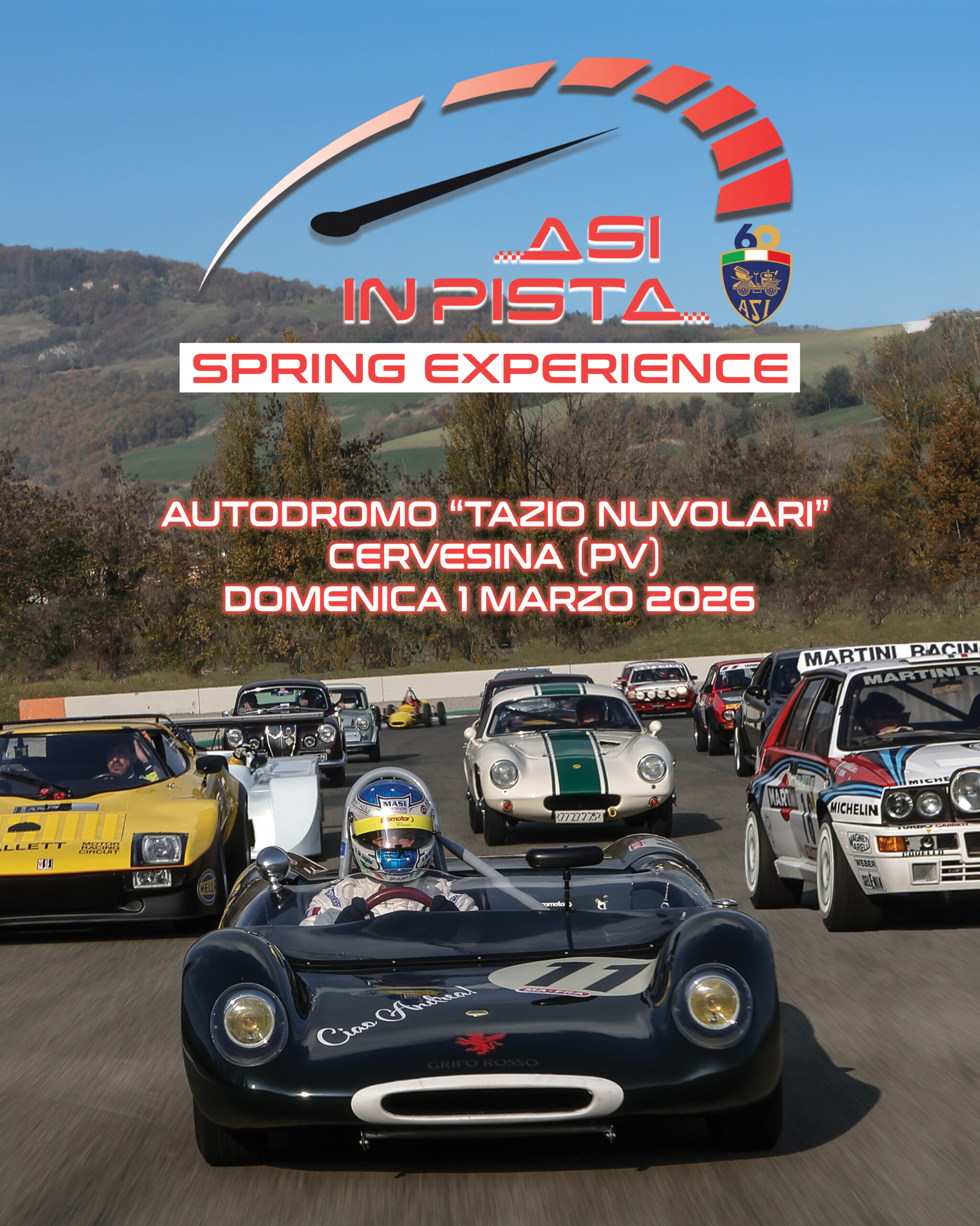 ASI News | Si scaldano i motori per ASI in Pista Spring Experience 2026